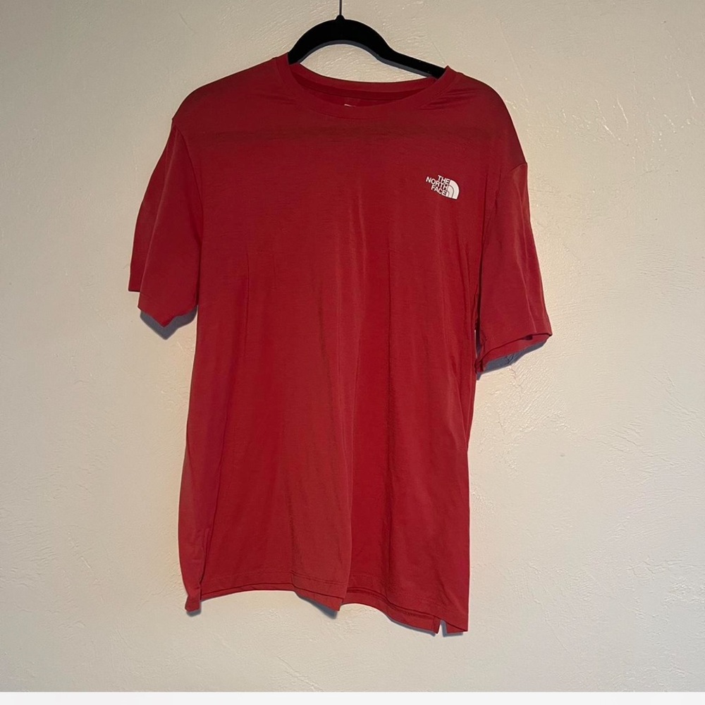 The North Face Men's Vibrant Red Short Sleeve Tee